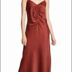 Frame denim ruched dress XS